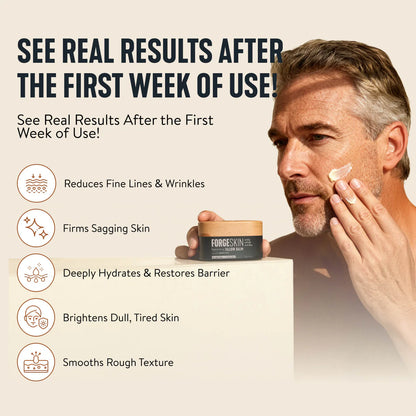 Forge Skin Beef Tallow Balm Moisturizer for Men Skin Care